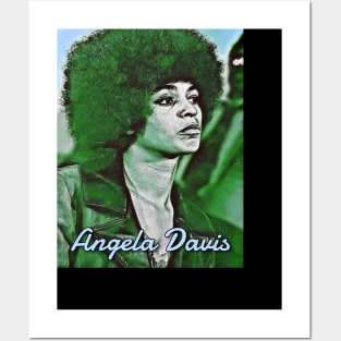 Angela Davis (B) Posters and Art